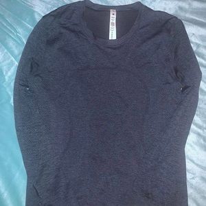 Lululemon navy blue swiftly tech relaxed tee